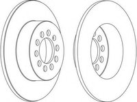 Disc frana VW 412 Variant, SKODA OCTAVIA (1U2), SKODA OCTAVIA Combi (1U5) - WAGNER WGR1224-1