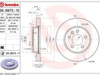 Disc frana VW AMAROK 2H S1B BREMBO 09B97311