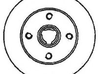 Disc frana VW ATLANTIC I (16), SEAT CORDOBA limuzina (6K1, 6K2), VW SCIROCCO (53B) - JURID 561460J