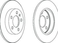 Disc frana VW BORA (1J2) (1998 - 2005) FERODO DDF1155C piesa NOUA