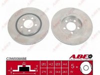 Disc frana VW CORRADO 53I ABE C3W008ABE