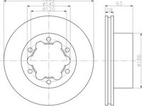 Disc frana VW CRAFTER 30-50 caroserie (2E_), VW CRAFTER 30-50 platou / sasiu (2F_), MERCEDES-BENZ SPRINTER 5-t caroserie (906) - HELLA PAGID 8DD 355 1