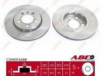 Disc frana VW FOX 5Z1 5Z3 ABE C3W001ABE