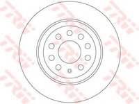 Disc frana VW GOLF 7 combi (BA5) (2013 - 2016) TRW DF6504