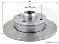 Disc frana VW GOLF III 1H1 COMLINE ADC3007