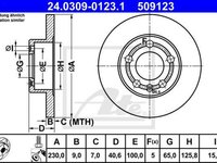 Disc frana VW GOLF IV 1J1 ATE 24030901231