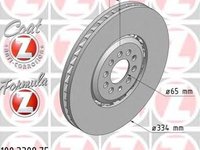 Disc frana VW GOLF Mk IV (1J1), AUDI TT (8N3), AUDI TT Roadster (8N9) - ZIMMERMANN 100.3308.75