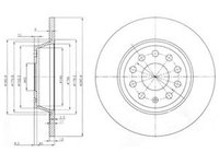 Disc frana VW GOLF V 1K1 DELPHI BG3954