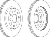 Disc frana VW GOLF V 1K1 FERODO DDF1223