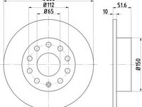 Disc frana VW JETTA IV (162, 163) (2010 - 2016) TEXTAR 92120903 piesa NOUA