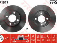 Disc frana VW JETTA Mk II (19E, 1G2, 165) (1983 - 1992) QWP WBD145