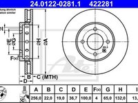 Disc frana VW LOAD UP US ATE 24012202811