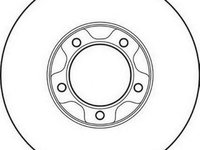 Disc frana VW LT 28-35 I bus 281-363 JURID 561308J