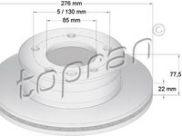 Disc frana VW LT 28-35 II bus 2DB 2DE 2DK TOPRAN 107687