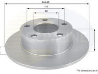 Disc frana VW PASSAT (3B2) (1996 - 2001) COMLINE ADC1427