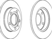 Disc frana VW PASSAT 3B3 FERODO DDF1709