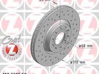 Disc frana VW PASSAT limuzina (3B3), VW PASSAT Variant (3B6) - ZIMMERMANN 100.3325.52