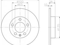 Disc frana VW PASSAT Variant 3A5 35I TEXTAR 92088700