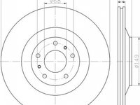 Disc frana VW PHAETON 3D TEXTAR 92177003