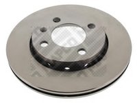 Disc frana VW POLO (6N1), VW POLO limuzina (6KV2), SEAT AROSA (6H) - MAPCO 15835