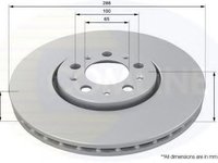 Disc frana VW POLO (6R, 6C) (2009 - 2016) COMLINE ADC1420V piesa NOUA