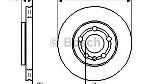 Disc frana VW POLO limuzina (6KV2), AUDI A3 (