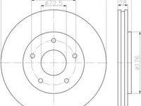 Disc frana VW ROUTAN HELLA 8DD355115841