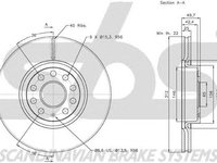 Disc frana VW SCIROCCO 137 138 SBS 18152047115