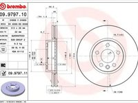 Disc frana VW SHARAN 7M8 7M9 7M6 BREMBO 09979710