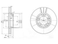 Disc frana VW TARO DELPHI BG2423