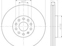 Disc frana VW TIGUAN (US) (2016 - 2016) Textar 92232403