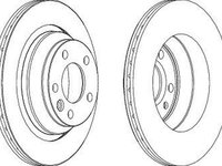 Disc frana VW TOUAREG 7LA 7L6 7L7 FERODO DDF1698