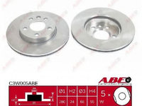 Disc frana VW TRANSPORTER / CARAVELLE Mk IV bus (70XB, 70XC, 7DB, 7DW, 7DK (1990 - 2003) ABE C3W005ABE