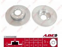 Disc frana VW TRANSPORTER IV caroserie (70XA) (1990 - 2003) ABE C3W004ABE piesa NOUA