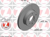 Disc frana VW TRANSPORTER IV platou / sasiu (70XD) (1990 - 2003) ZIMMERMANN 600.3211.20 piesa NOUA