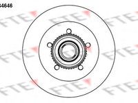 Disc frana VW TRANSPORTER Mk III caroserie, VW TRANSPORTER Mk III platou / sasiu, VW CARAVELLE III bus - FTE BS4646