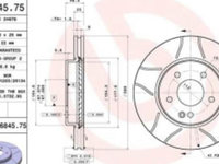 Disc frana W202 230K/250D-turbo PB