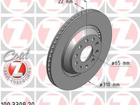 Disc frana ZIMMERMANN 100.3309.20