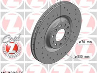 Disc frana ZIMMERMANN 110.2222.52