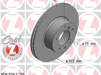 Disc frana ZIMMERMANN 150.1264.20