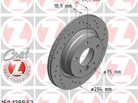 Disc frana ZIMMERMANN 150.1289.52