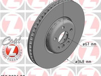 Disc frana ZIMMERMANN 150.2936.32