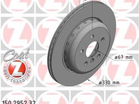 Disc frana ZIMMERMANN 150.2952.32