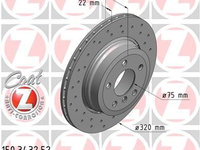 Disc frana ZIMMERMANN 150.3432.52