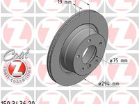 Disc frana ZIMMERMANN 150.3436.20