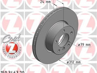 Disc frana ZIMMERMANN 150.3467.20