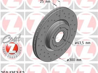 Disc frana ZIMMERMANN 250.1353.52