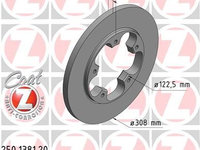 Disc frana ZIMMERMANN 250.1381.20