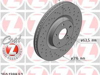 Disc frana ZIMMERMANN 250.1398.52