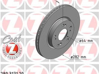 Disc frana ZIMMERMANN 280.3171.20